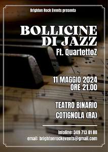 Bollicine di jazz - lo stile italiano in musica, ft. quartettoz